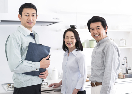 お客様と営業マン